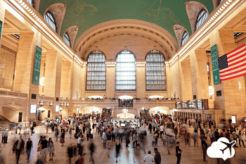 Grand Central cenário de filmes Nova York